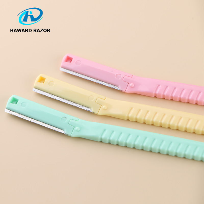 D105 Personal Care Disposable Eyebrow Razor Trimmer Set for Women