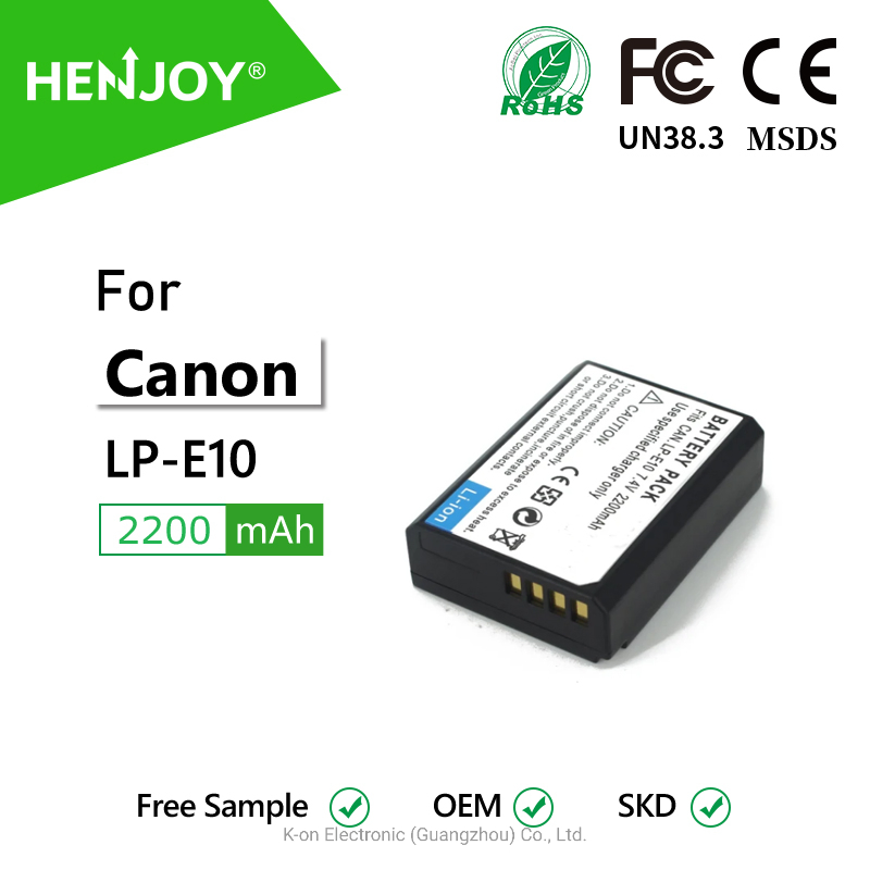 Аккумулятор LP-E10 для Canon EOS T3, T5, T6, T7, 1100D, 1200D