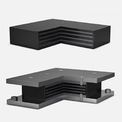 Laminated Neoprene Rubber Bridge Bearing Pad Shock Absorbing Rubber Elastomeric Bearing Pads