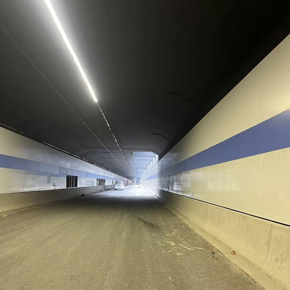 Pre-Finished Fire Rated Decorative Water Resistant Tunnel Panel for Rapid Transit Stations