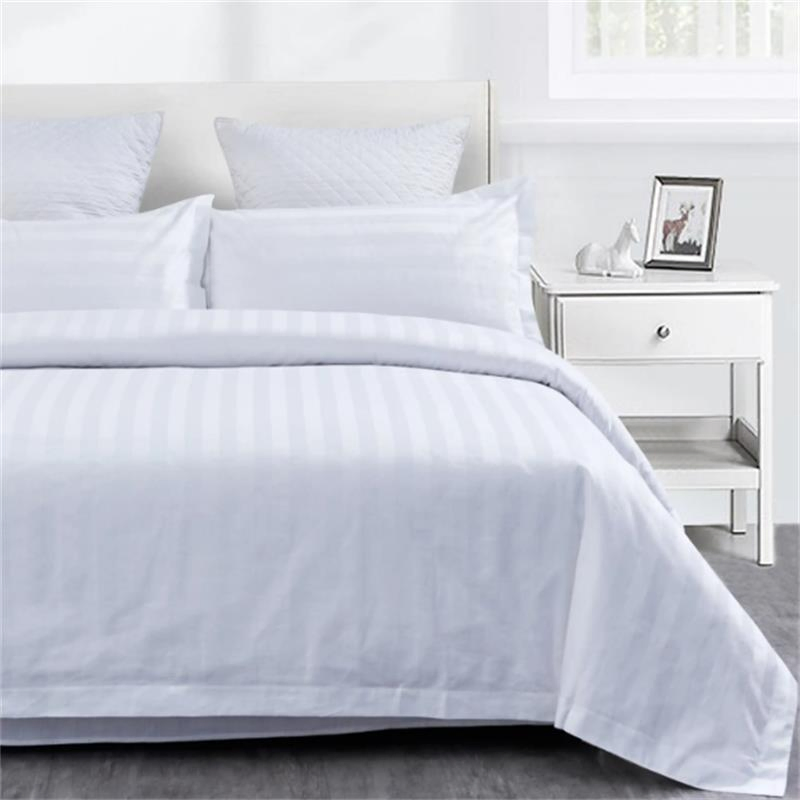 Hotel Cotton Bedding Set Ultra Soft Duvet Cover Bed Sheet Pillowcases