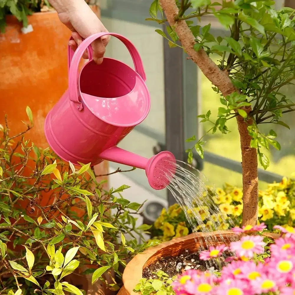 1.5L Iron Watering Can Home Bonsai Plant Shower Tool Gardening Water Pot Sprinkler Kettle Garden Irrigation Spray Bottle