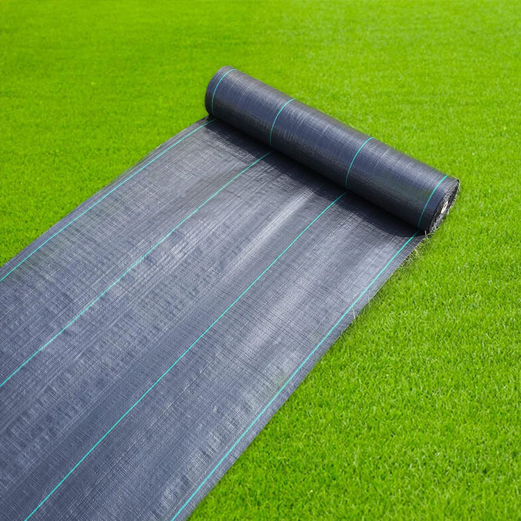 Polypropylene Braided Cloth with Weed-Swept Weed-Resistant Control Cloth Block