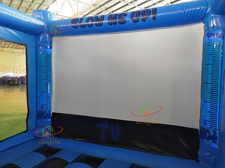 Outdoor Inflatable Projection Movie Tent Family Activity Movie Projection Screen House