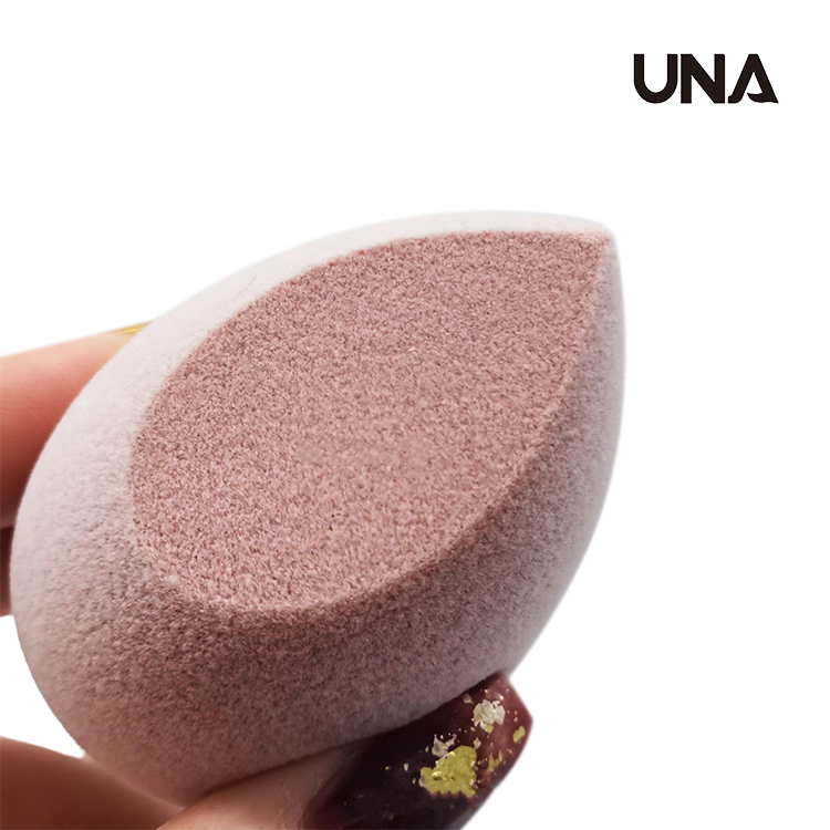Hot Sale Factory Direct Price Custom Logo Flocked Velvet Makeup Egg Sponge Cosmetic Foundation Fluffy Beauty Blender