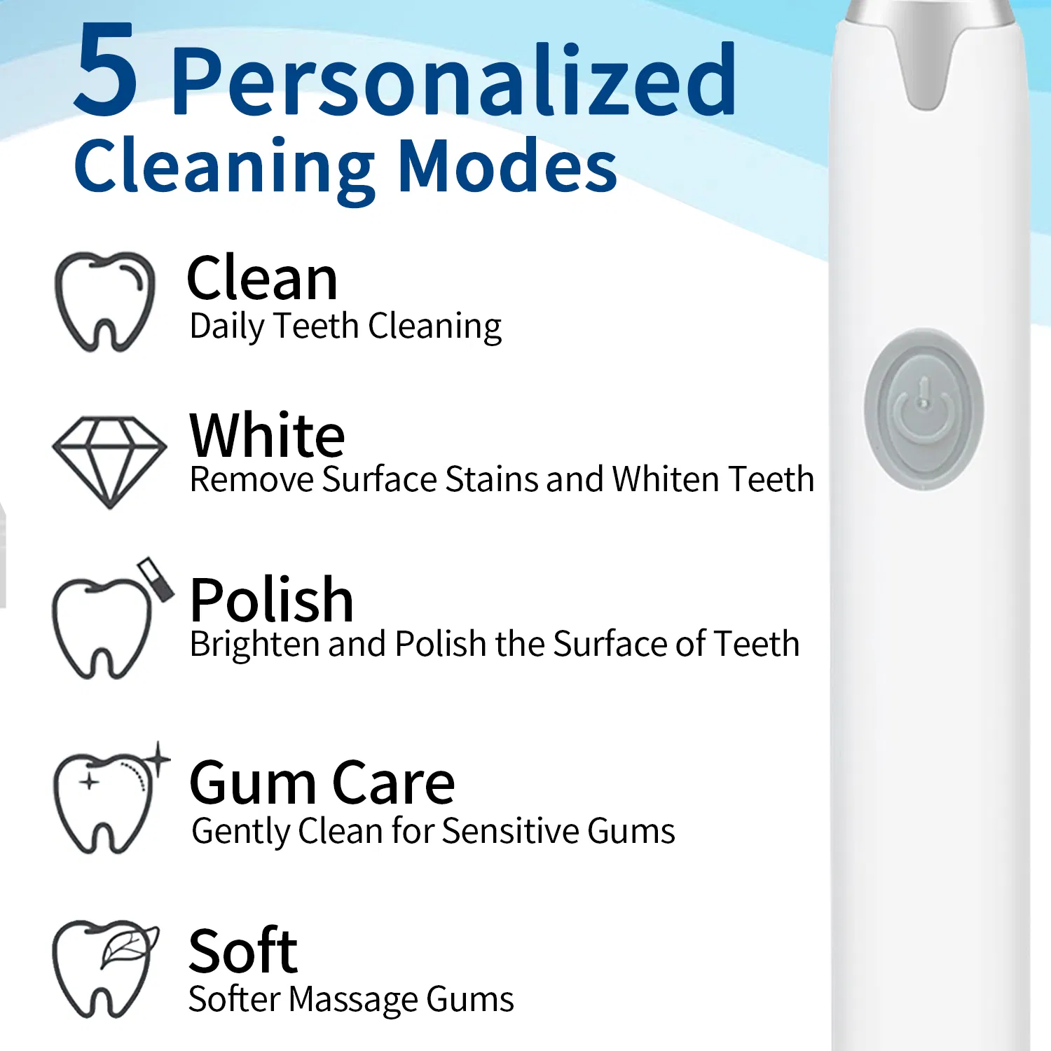 Automatic Electric Vibrating Toothbrush Softening Dental Electric Toothbrush