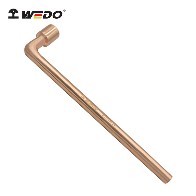 WEDO Beryllium Copper Spanner Non-Sparking Socket Wrench L-Type Bam/FM/GS Certified