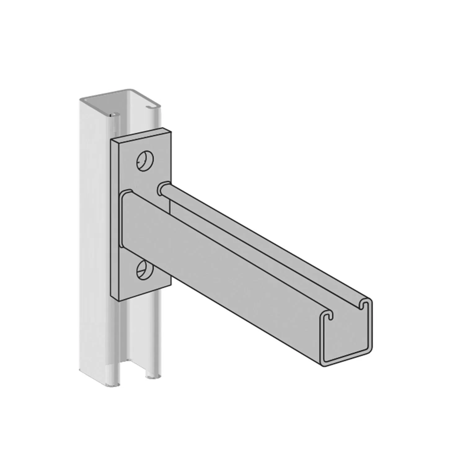 Cantilever Bracket with Channel Arm