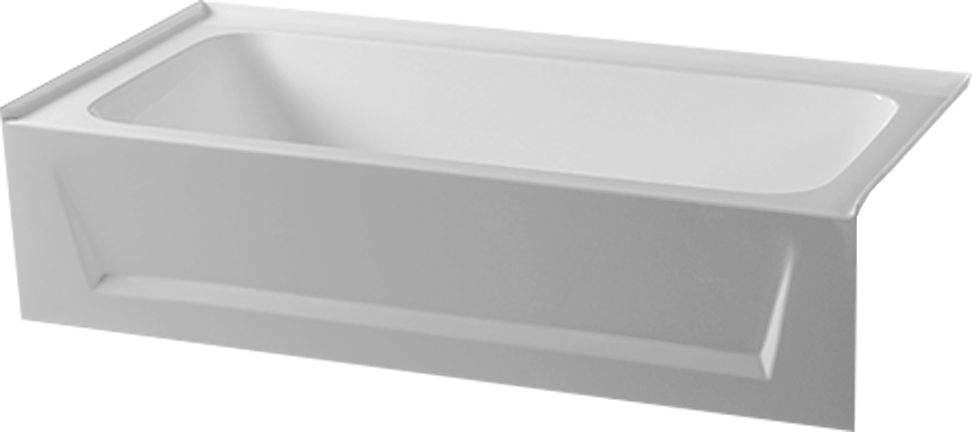 Cupc Approved Standard Alcove Apron Skirted Ada Bathtub