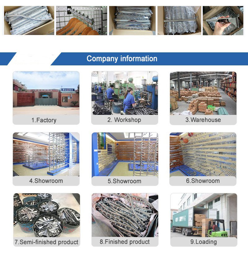 Factory Price Supermarket a-Column Slotted Channel Adjustable Chrome Hanging Glass Shelf Bracket