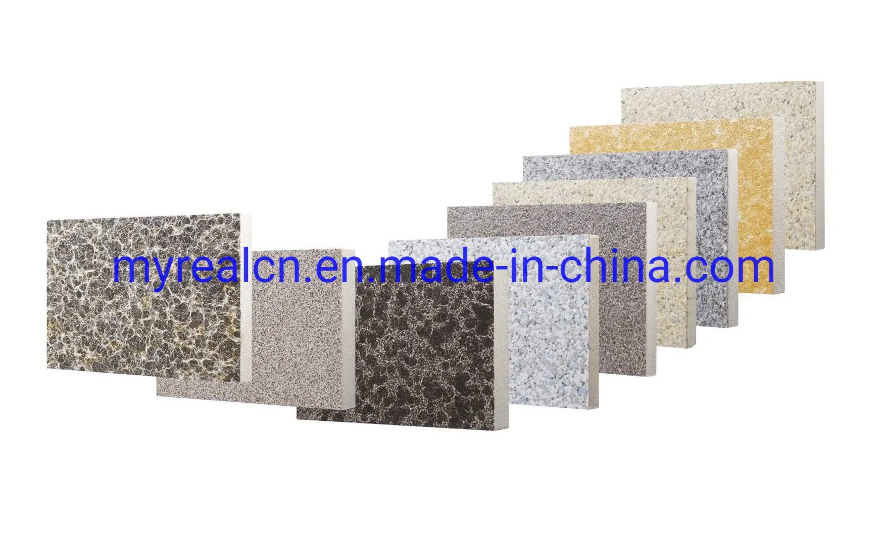 Building Material Wall Panel Stone Veneer External Tile Foam Thermal Insulation Decorative Board