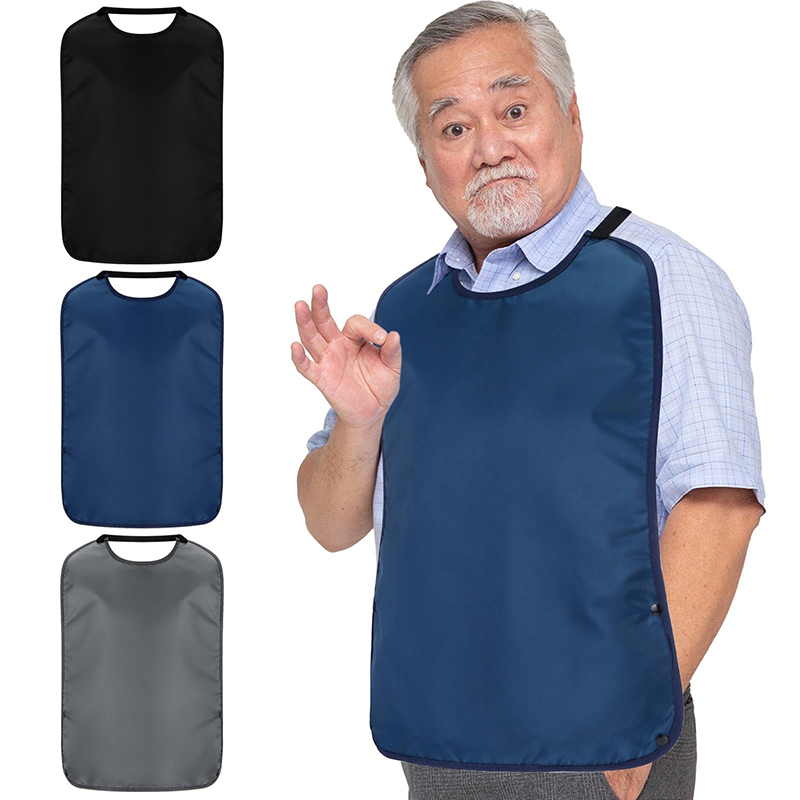 Factory Hot Selling Adult Bib Clothing Protector Allergy Isolation Cross Back Apron
