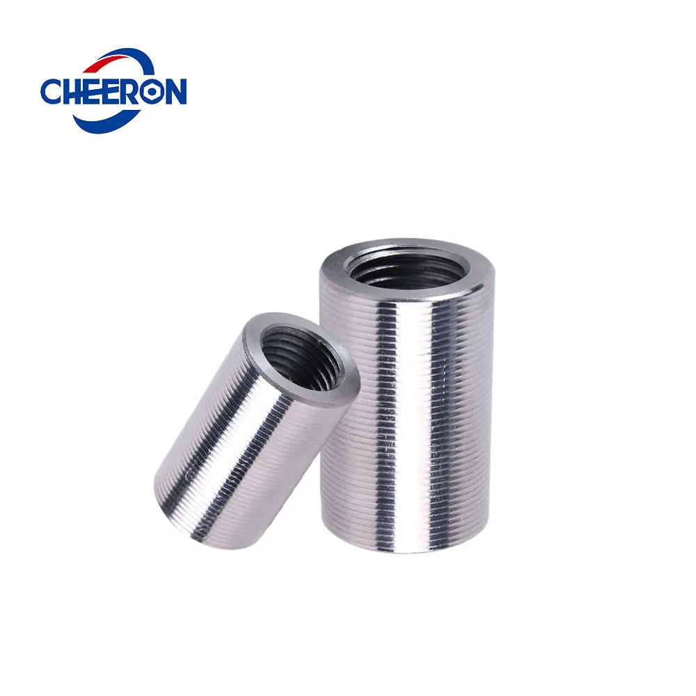 50mm Rebar Sleeve Mechanical Connector Economical 45#Carbon Steel Rebar Coupler Price