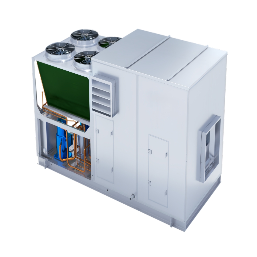 Flexible Power Rooftop Air Conditioning Units (380V/400V, 50Hz/60Hz selectable)