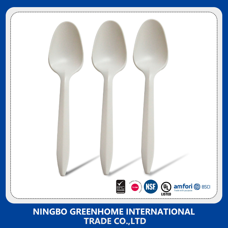 Biodegradable Corn Starch Disposable Knife and Fork Spoon