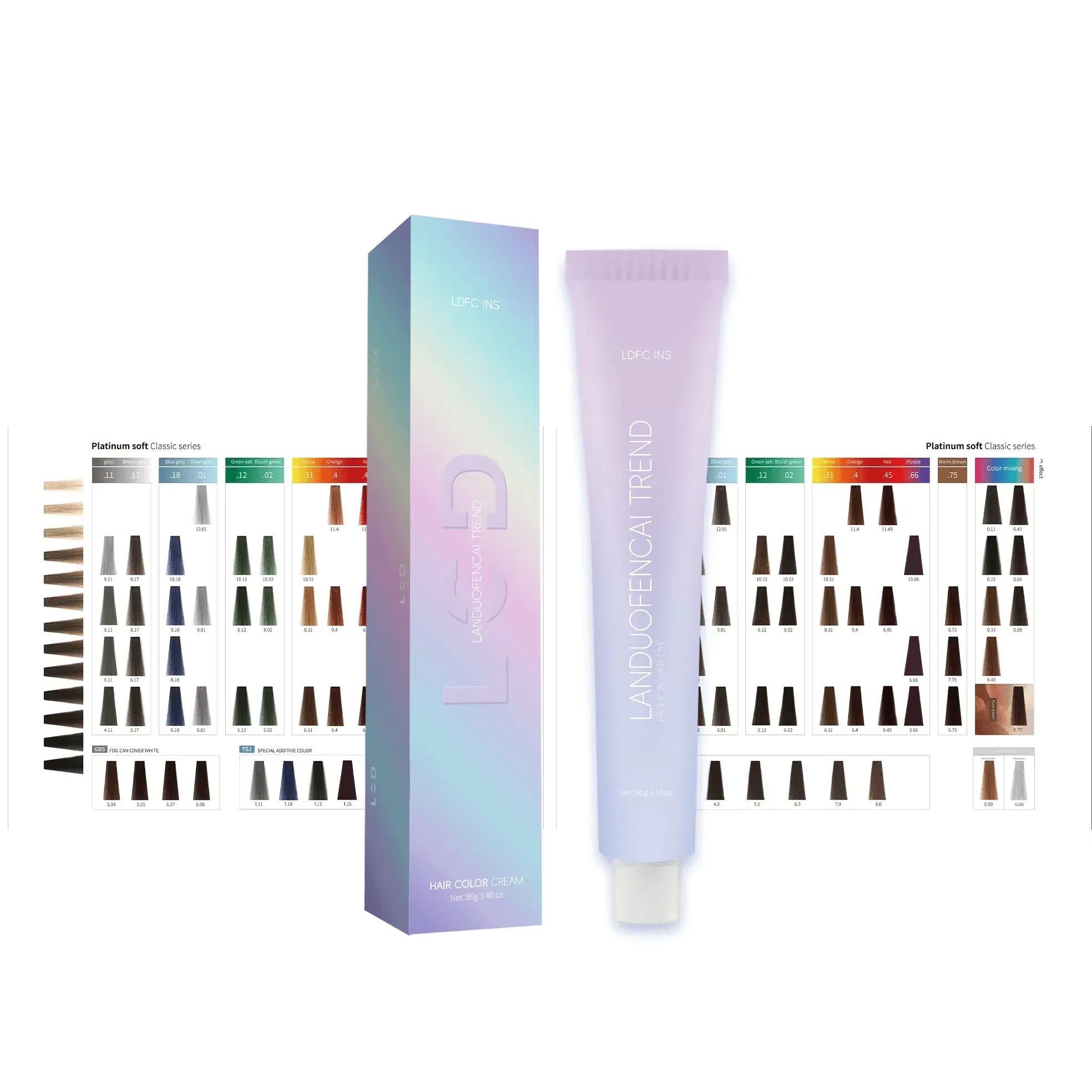 Quality Hair Dye Products - Gaoyou Professional Organic Hair Color Cream