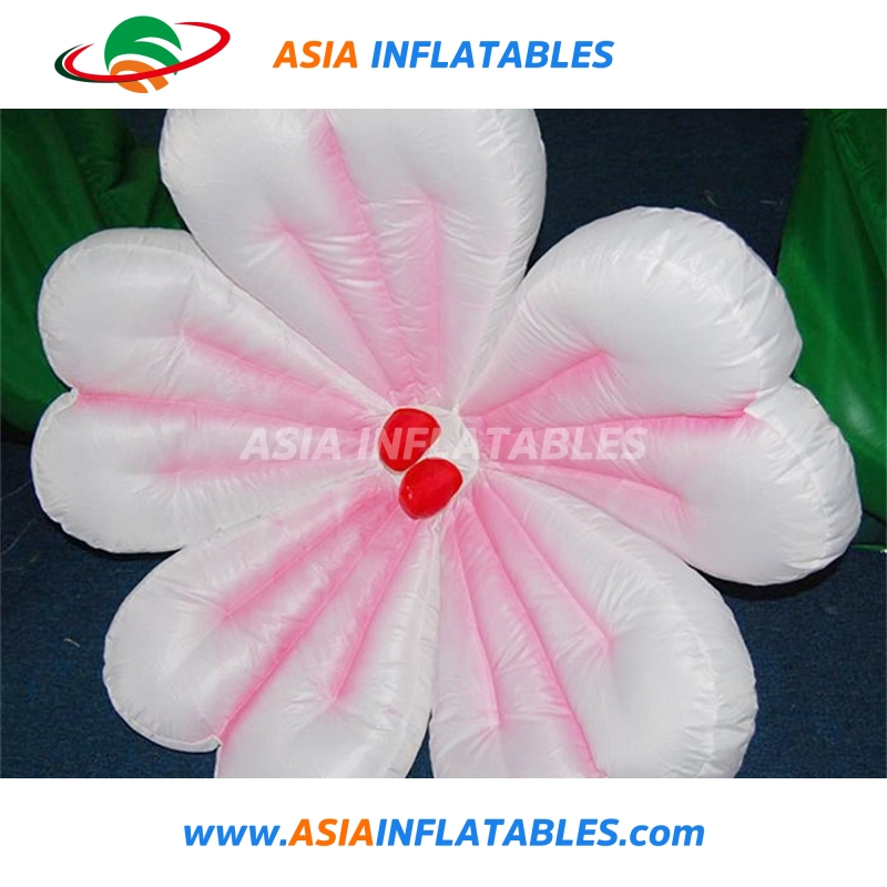 3m Colorful Inflatable Flowers Decoration with LED Lighting for Stage Decoration