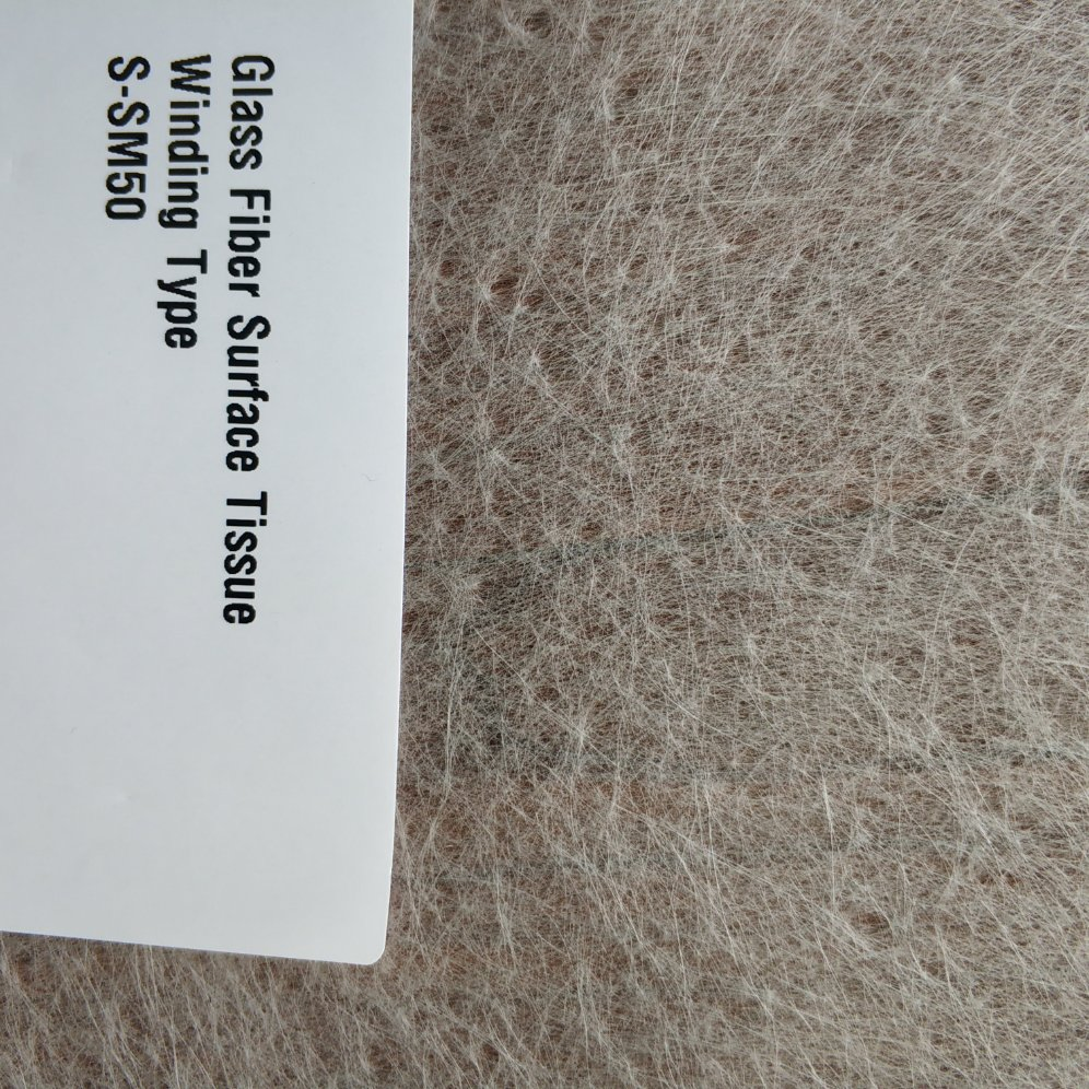 Good Corrosion Resistant, Fiberglass Non Woven Surface Tissue Veil 30GSM
