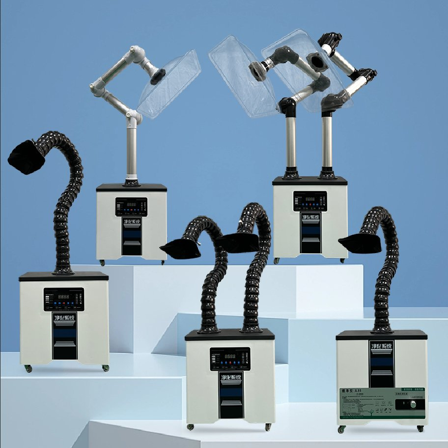 Popular Beauity Salon Medical Exhaust Fume Extractor with Low Noise Air Cleaning Equipment