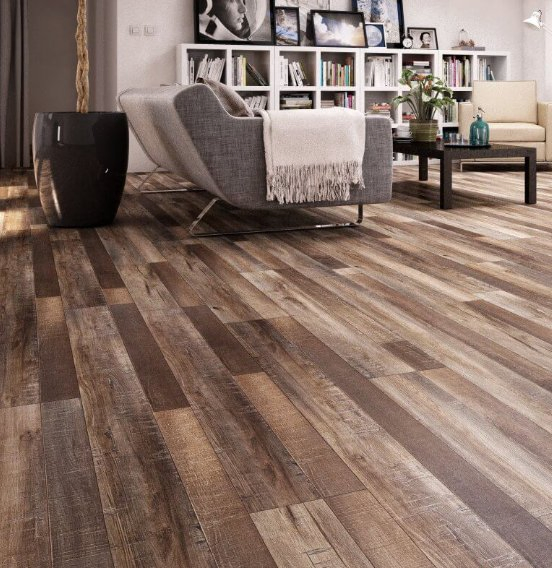 6.5mm, 8mm Waterproof Eco-Friendly PVC Free Mineral Core MGO Flooring