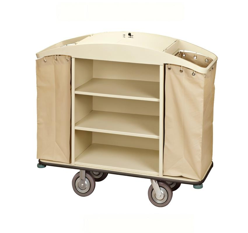 Premium Stainless Steel Service Trolley for Hotels and Restaurants