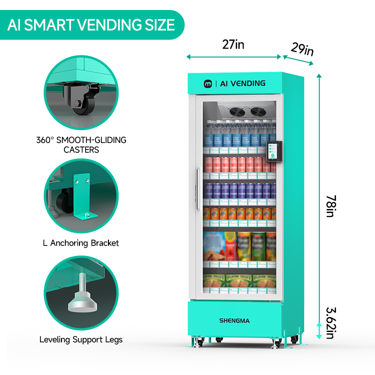 1000L Smart Automated Vending System by Shengma for Modern Retail