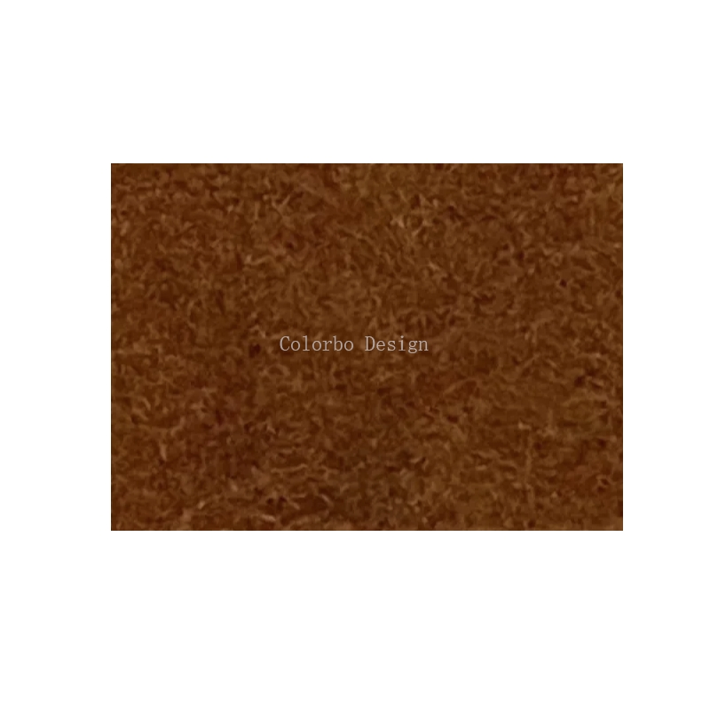 Class A Fire Retardant Interior Acoustic Ceiling Material CBB39 Red Brown Polyester Fiber 9mm Panel