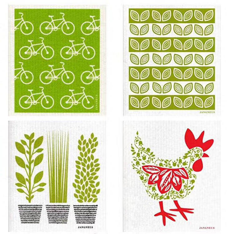 Biodegradable Swedish Dish Cloths for Green Cleaning Enthusiasts