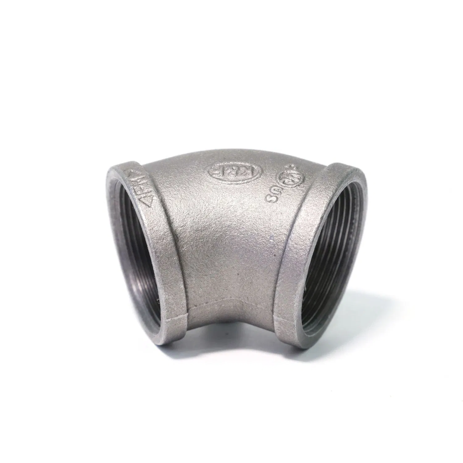 Kanaifu BSPT Black Malleable Iron Elbow Pipe Fitting for Fire Fighting with FM UL