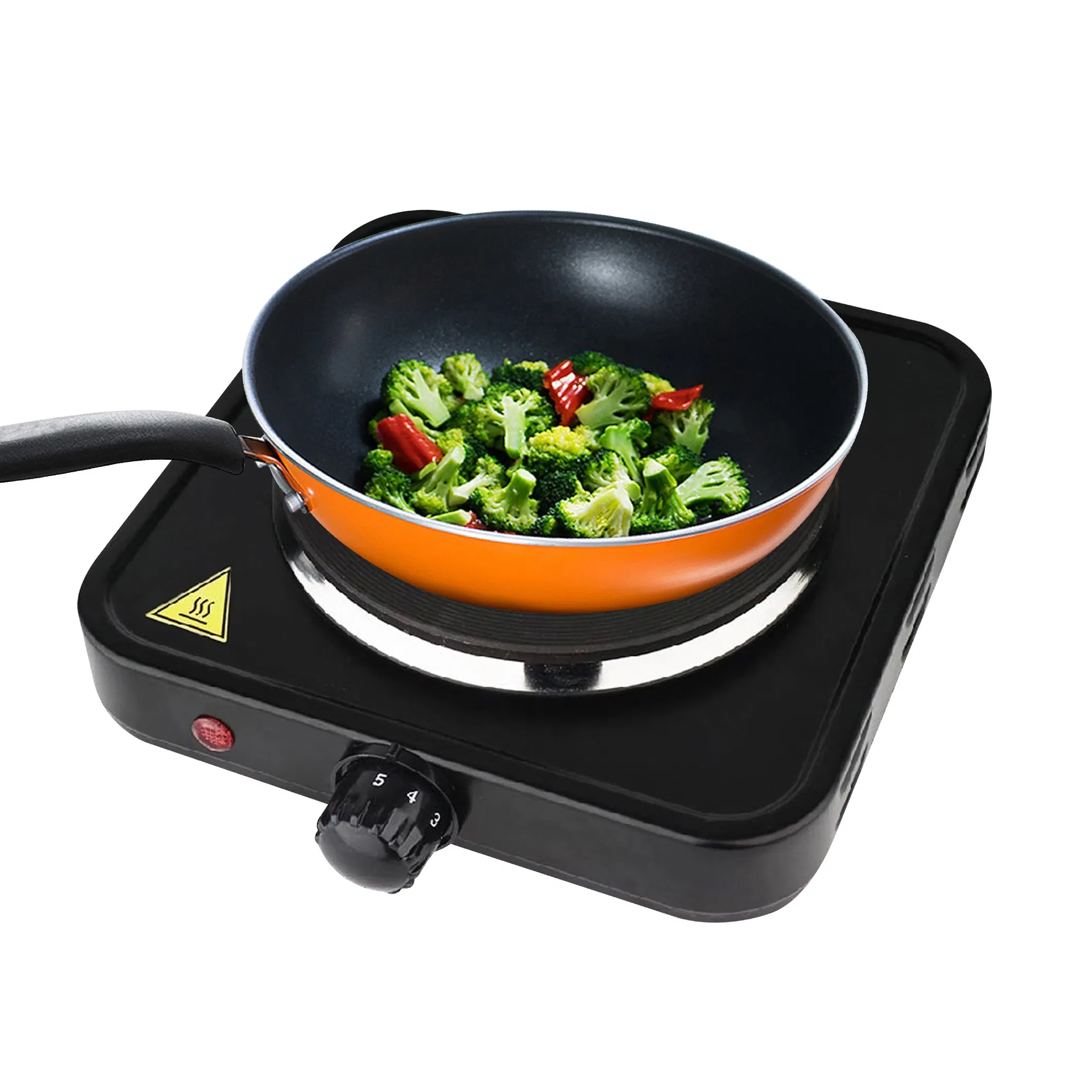 Compact Electric Stove for Effortless Cooking at Home and on The Go