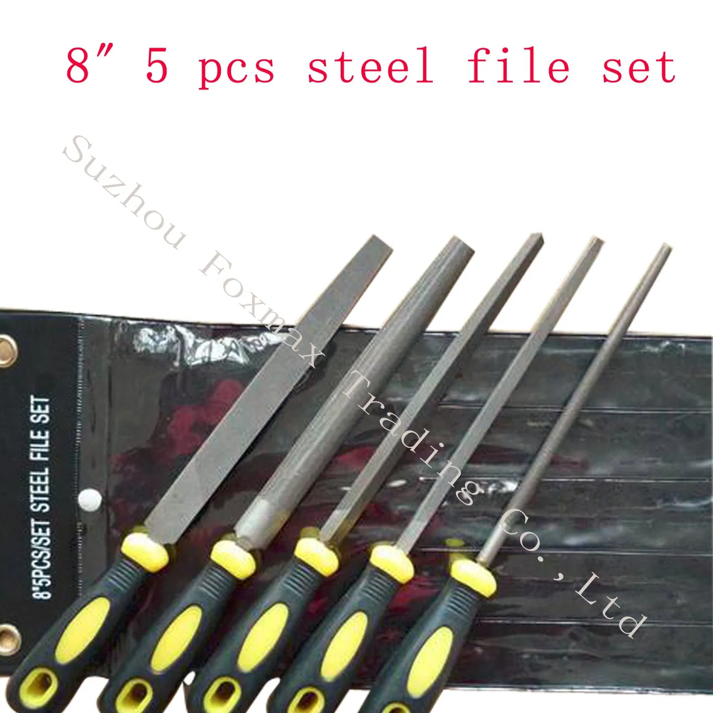 Набор напильников премиум 5 предметов, 8 дюймов