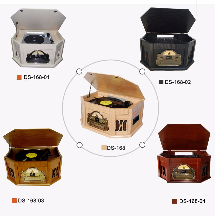 Premium Electric Turntable Vinyl Player for Home Audio