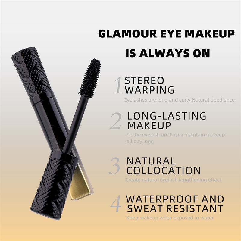 Wholesale Create Your Own Brand Cruelty Free Makeup Wholesale Vegan Oil Free 4D Long Lash Fiber Mascara