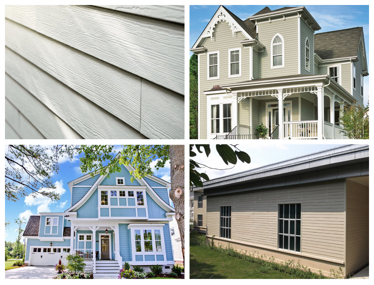 Non-Asbestos High Quality Non Asbestos Reinforced Fiber Cement Siding Board