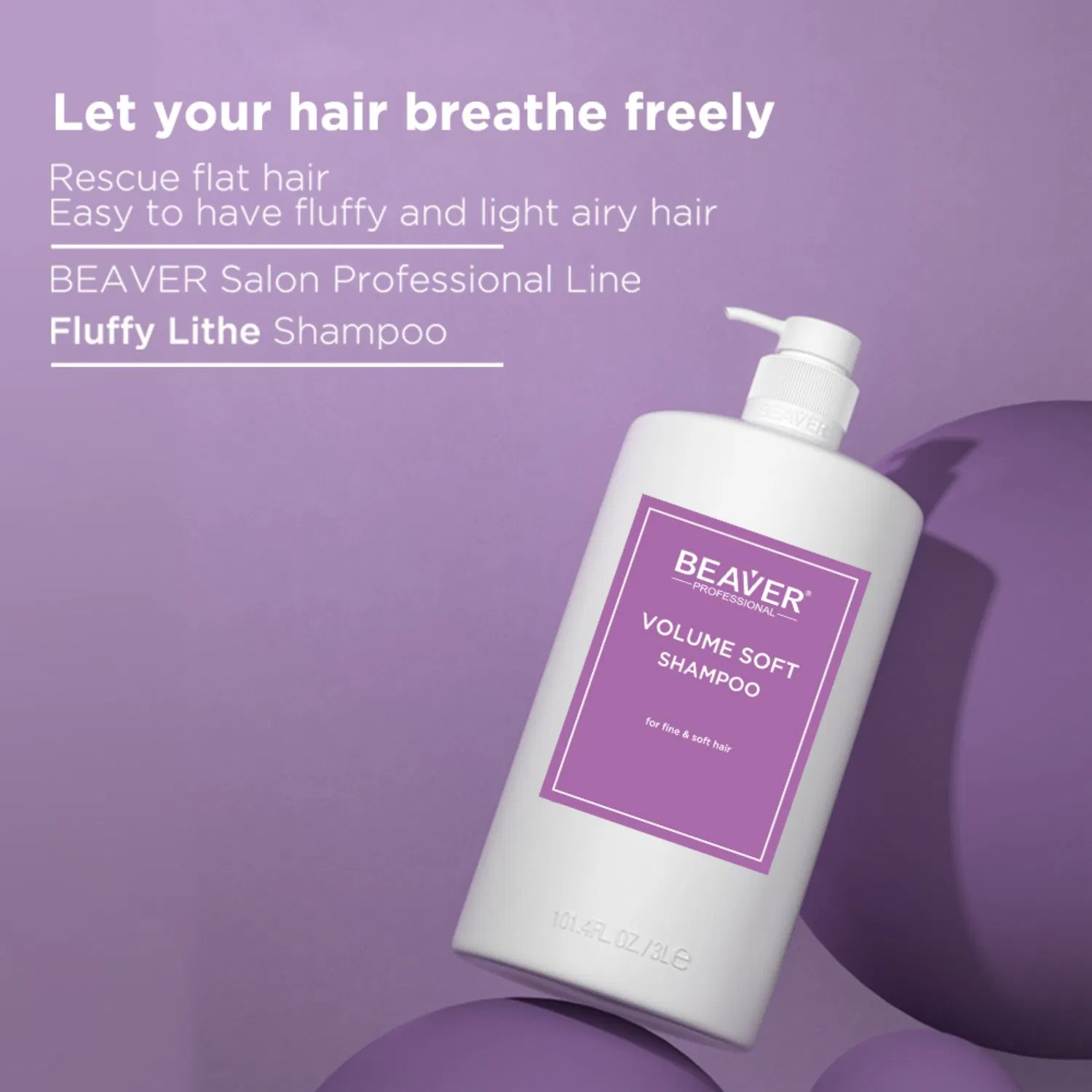 Beaver Professional Salon Sulfate Free Organic Nourishing Hair Shampoo and Conditioner 3L