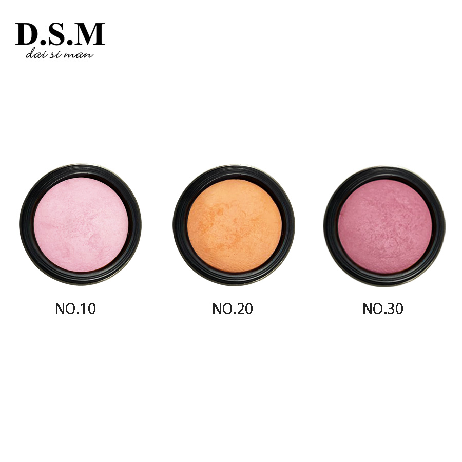 Dsm 3 Colors Makeup Colorful Mineral Baked Blush