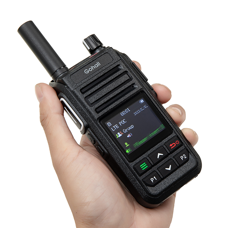 P-386c Handheld Ham Two Way Radios Encryption Poc Radio LTE Realptt GPS Walkie Talkies