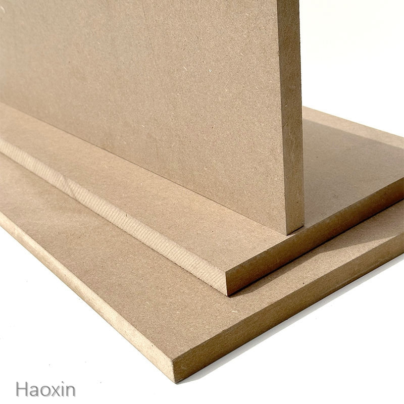 High Density Raw Plain MDF for Sturdy Bookshelves and Storage Units