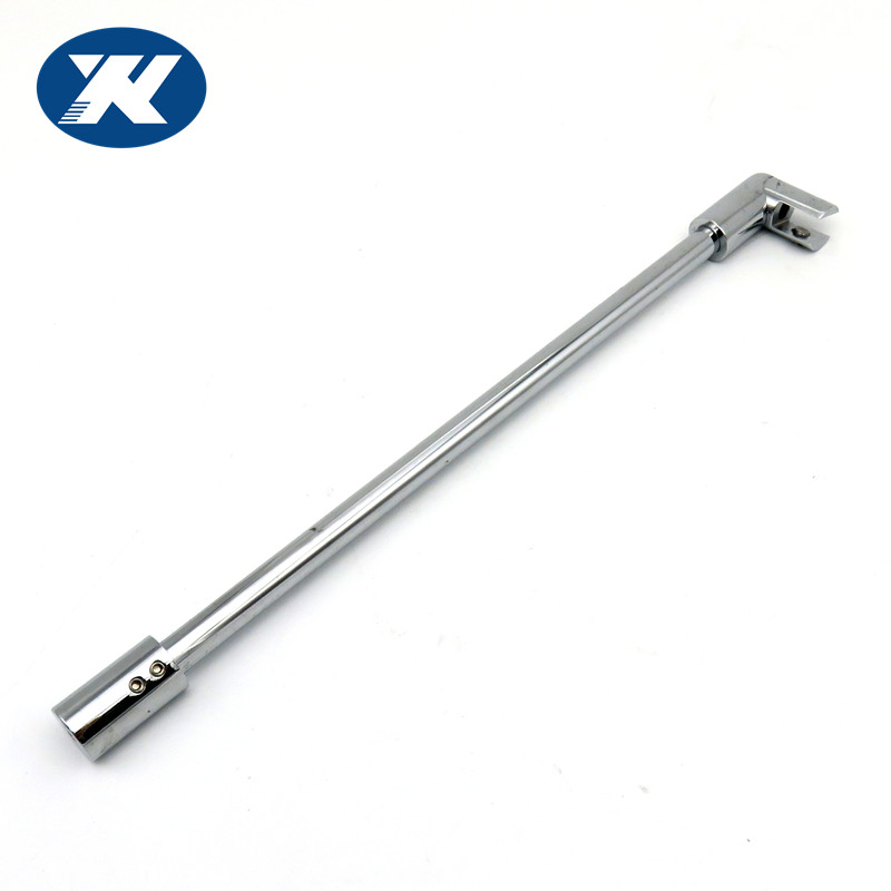 Угловой держатель для стекла в душевую кабину