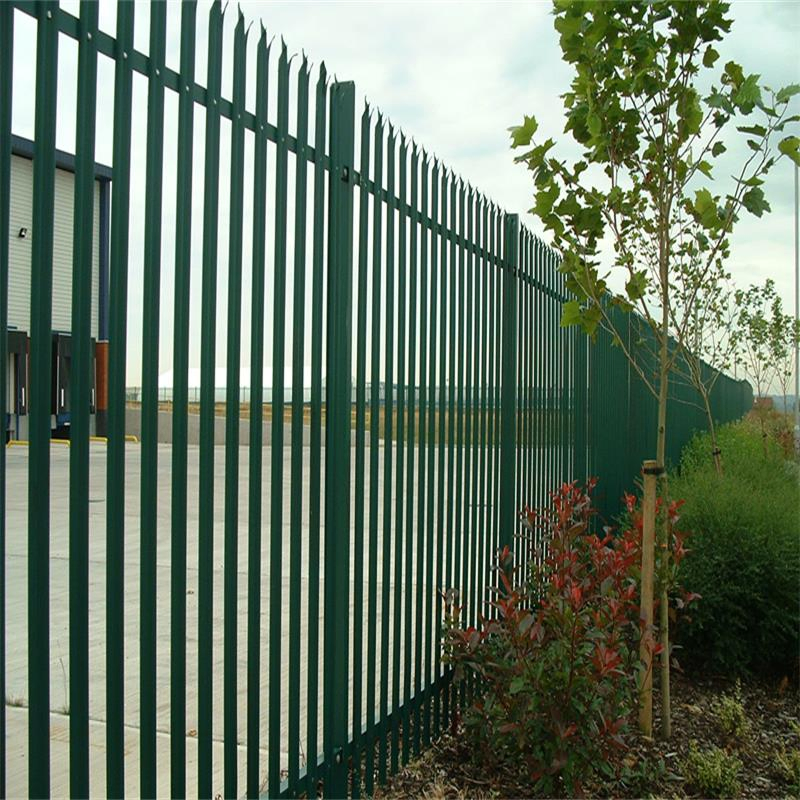 Spear Top Fence / Wrought Iron Spear Top Steel Palisade Security Fence