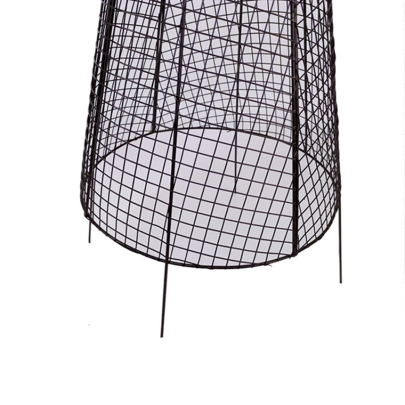 Rustic Wire Garden Cloches Squirrel Proof Chicken Wire Cloche Prevent Animal for Plants Eating Metal Cover Cage Protection Guard