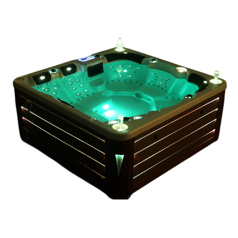 Hot Sale 6 Person Outdoor Jetted Massage Bathtub