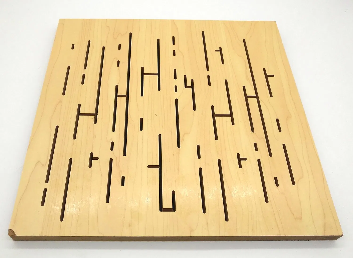 Wooden Design Slat Acoustic Panel for Wall and Ceiling Interior Decorated Sound Absorption