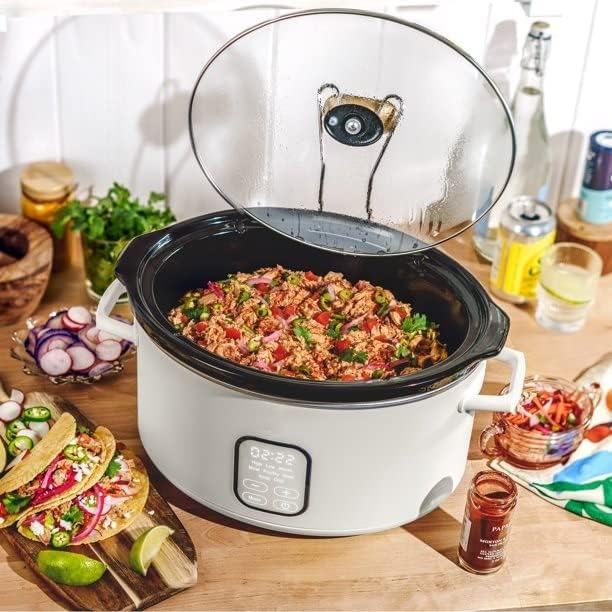 Versatile 6qt Slow Cooker for Effortless Meal Preparation