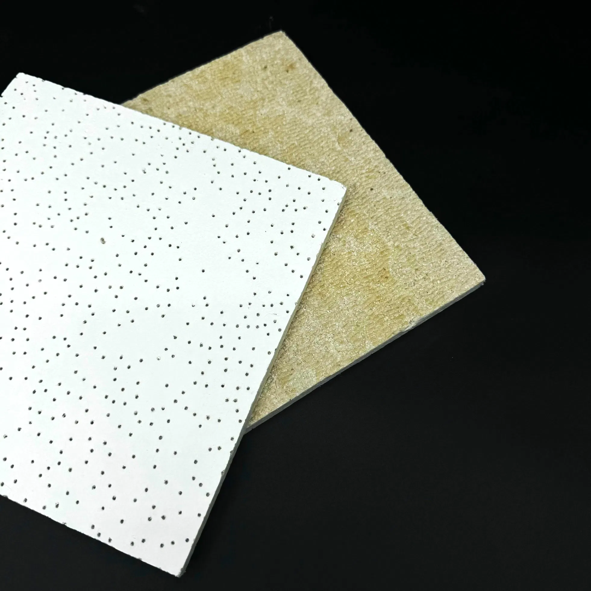 Pin Hole Design 2X2 Mineral Fiber Ceiling Tile for Suspended Ceilings with Fire Safety Class a