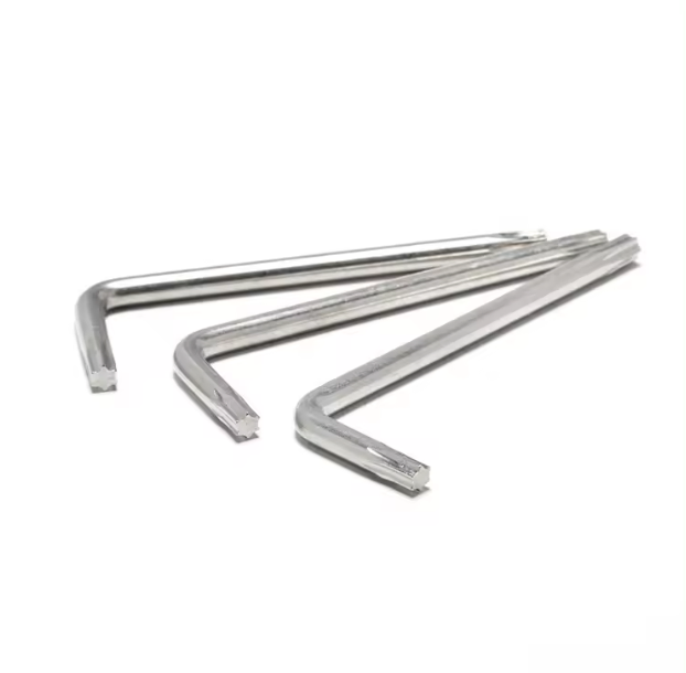 China Origin Zinc Plate L-Type Hardware Tools