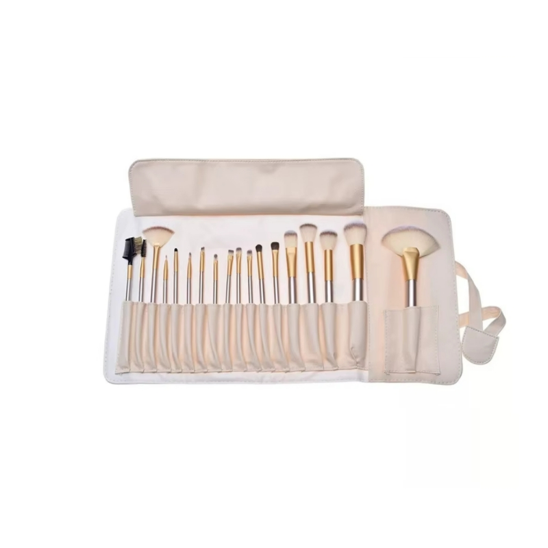 18PCS Professional Custom Logo Makeup Brushes Set Private Label