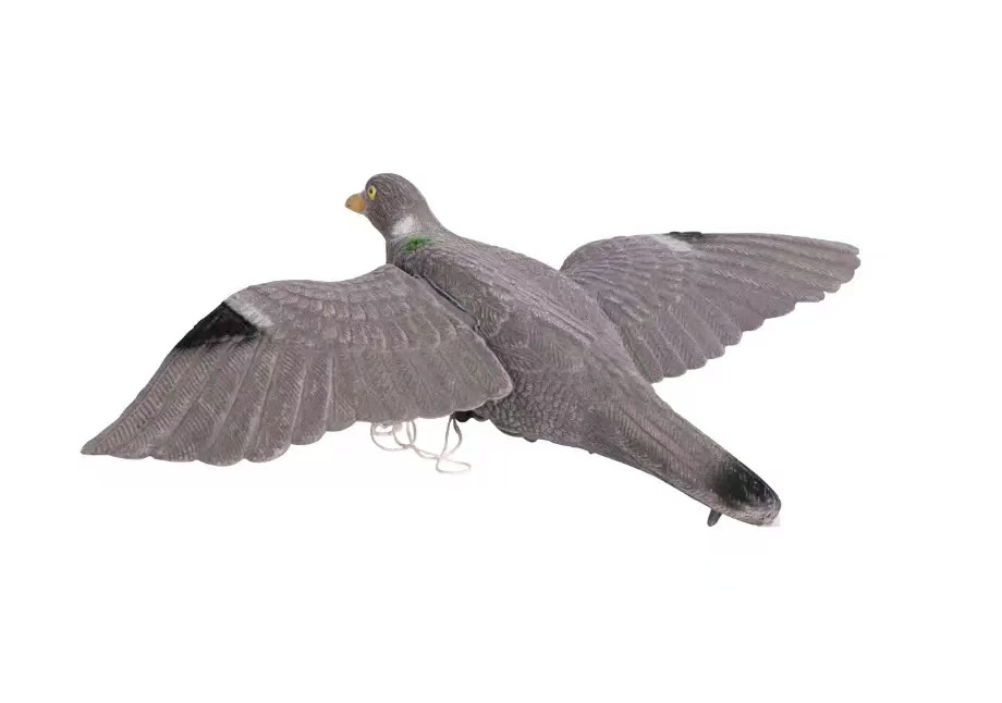 Simulation of Plastic Animals Flying Bird Hawk Pigeon Model Hunting Decoy Pest Control Garden Decorative Ornaments