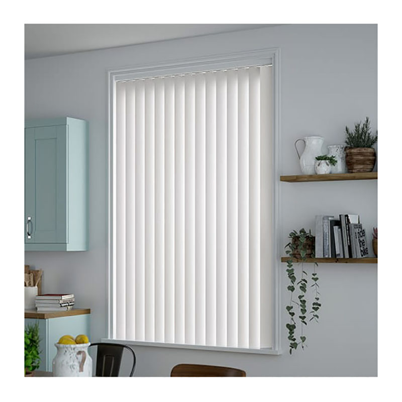 High Grade Home Decoration 3.5 Inch Vertical Blinds 88.9mm Slats Factory