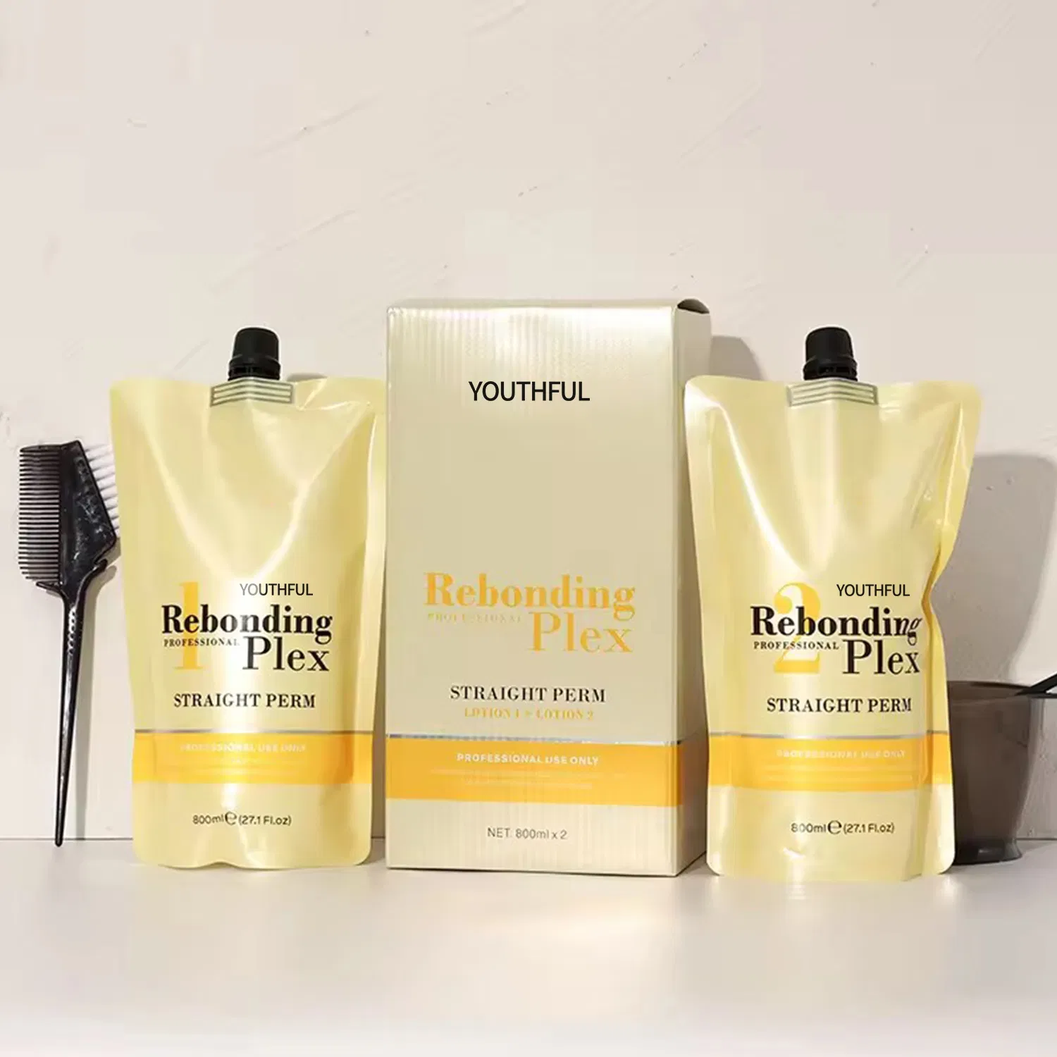 Top Quality Hair Softener Styling Smoothing Perm Water Straightening Rebonding Cream